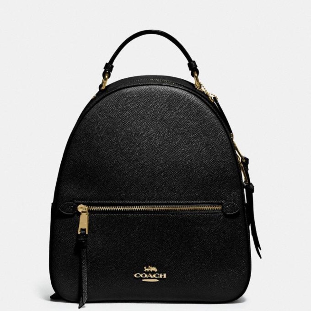 COACH | Black Leather Backpack NWT
